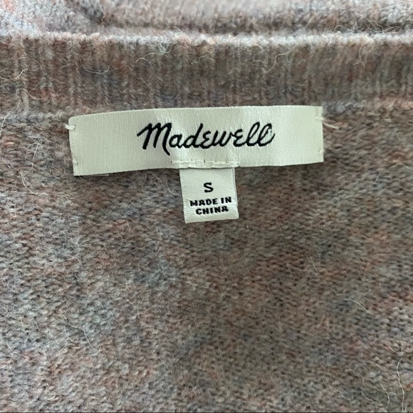 Madewell • Faux Wrap Pullover Sweater - Picture 6 of 6